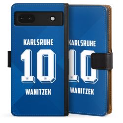 Sideflip mit langer Lasche schwarz