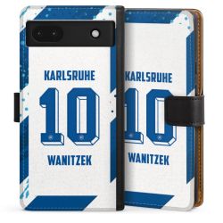 Sideflip mit langer Lasche schwarz