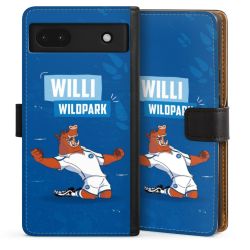 Sideflip mit langer Lasche schwarz