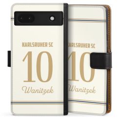 Sideflip mit langer Lasche schwarz