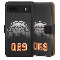 Sideflip mit langer Lasche schwarz