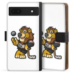 Sideflip mit langer Lasche schwarz