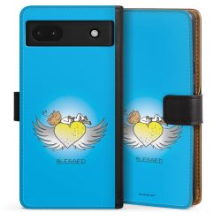 Sideflip mit langer Lasche schwarz