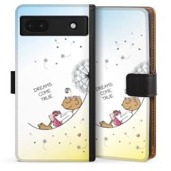 Sideflip mit langer Lasche schwarz