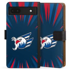 Sideflip mit langer Lasche schwarz