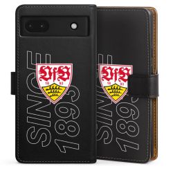 Sideflip mit langer Lasche schwarz