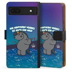 Sideflip mit langer Lasche schwarz