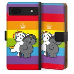 Sideflip mit langer Lasche schwarz