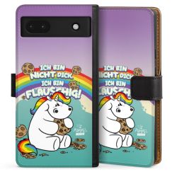 Sideflip mit langer Lasche schwarz