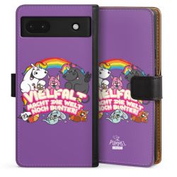 Sideflip mit langer Lasche schwarz