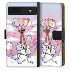 Sideflip mit langer Lasche schwarz