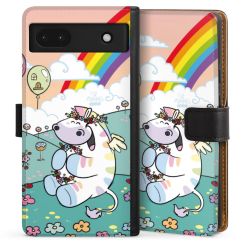 Sideflip mit langer Lasche schwarz