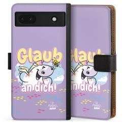 Sideflip mit langer Lasche schwarz