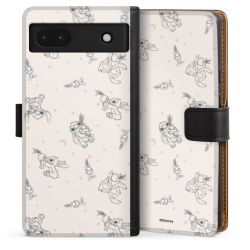 Sideflip mit langer Lasche schwarz