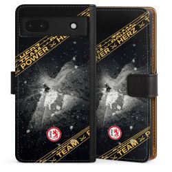 Sideflip mit langer Lasche schwarz