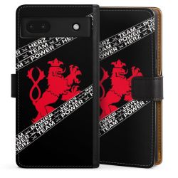 Sideflip mit langer Lasche schwarz