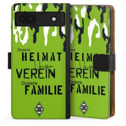 Sideflip mit langer Lasche schwarz