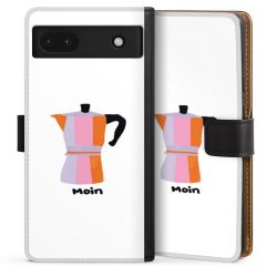 Sideflip mit langer Lasche schwarz