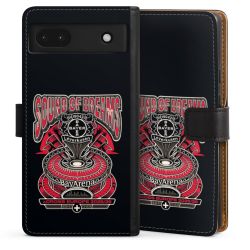 Sideflip mit langer Lasche schwarz