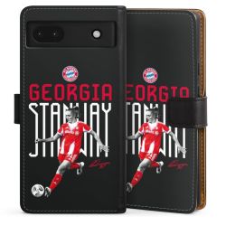 Sideflip mit langer Lasche schwarz