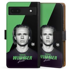 Sideflip mit langer Lasche schwarz