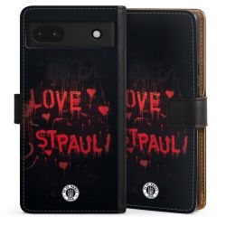 Sideflip mit langer Lasche schwarz