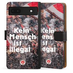 Sideflip mit langer Lasche schwarz