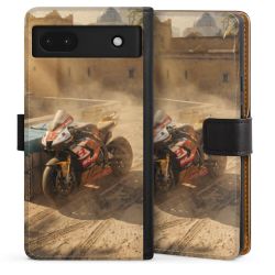 Sideflip mit langer Lasche schwarz