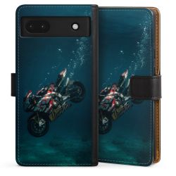 Sideflip mit langer Lasche schwarz