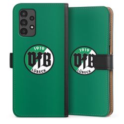 Sideflip mit langer Lasche schwarz