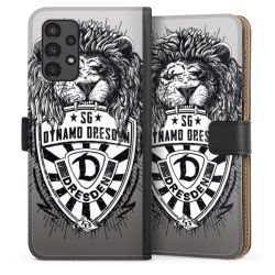 Sideflip mit langer Lasche schwarz