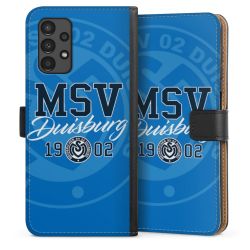 Sideflip mit langer Lasche schwarz