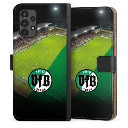 Sideflip mit langer Lasche schwarz