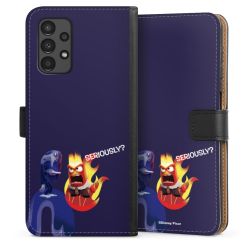 Sideflip Fodral med flap svart