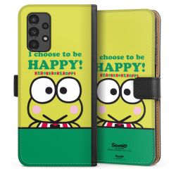 Sideflip mit langer Lasche schwarz