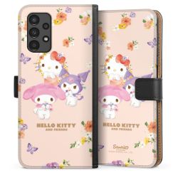 Sideflip mit langer Lasche schwarz