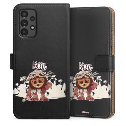 Sideflip Fodral med flap svart