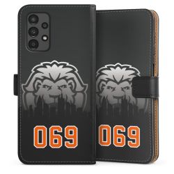 Sideflip mit langer Lasche schwarz