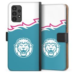 Sideflip mit langer Lasche schwarz