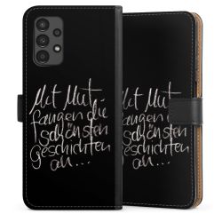 Sideflip mit langer Lasche schwarz