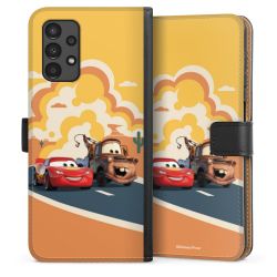 Sideflip mit langer Lasche schwarz