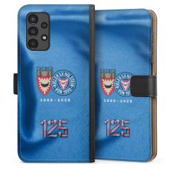 Sideflip mit langer Lasche schwarz