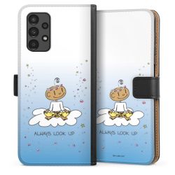 Sideflip mit langer Lasche schwarz