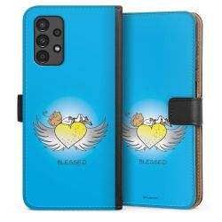 Sideflip mit langer Lasche schwarz