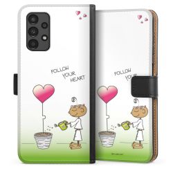 Sideflip mit langer Lasche schwarz