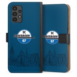 Sideflip mit langer Lasche schwarz