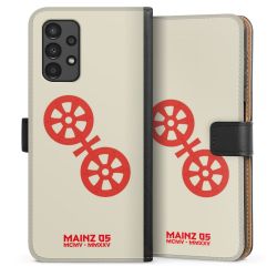 Sideflip mit langer Lasche schwarz