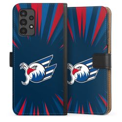 Sideflip mit langer Lasche schwarz