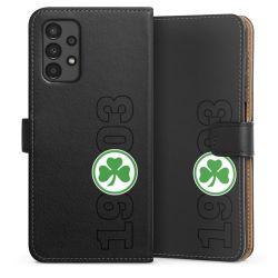 Sideflip mit langer Lasche schwarz