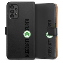 Sideflip mit langer Lasche schwarz